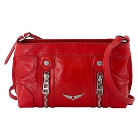 Borsa a tracolla Sunny Mood - Zadig & Voltaire - Pelle - Rossa Rosso