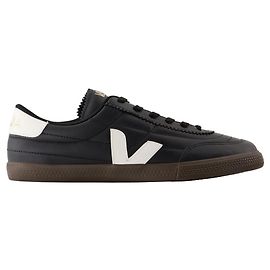 Baskets Panenka - Veja - Cuir - Noir Noir