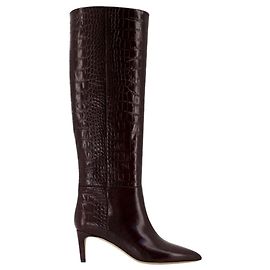 Stiletto Boot 60 Boots - Paris Texas - Leather - Burgundy Red Dark red