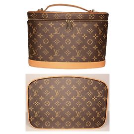 Louis Vuitton Vanity Nice Monogram Cuir M47280 Monogramme