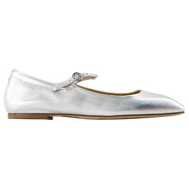 Ballerinas - Aeyde - Leder - Silber Silber Metallisch