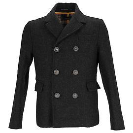 Casaco de lã cinza de dupla face Dsquared2 Cinza