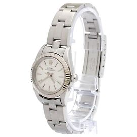 Rolex Lady Oyster Perpetual 26mm Argento