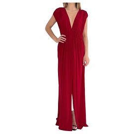 Norma Kamali Red maxi Gown Red