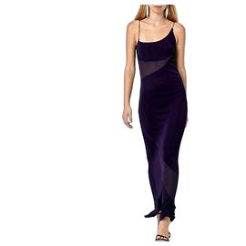 Autre Marque Abendkleid von David Fielden, Modell Silent Flow. Lila