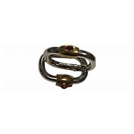 Yves Saint Laurent-Cufflinks-Silvery