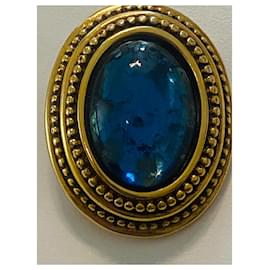 Yves Saint Laurent-Cufflinks-Golden