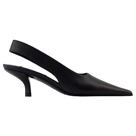 Totême Slingbacks - TOTEME - Leather - Black Black