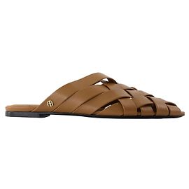 Mules Eve - ANINE BING - Couro - Marrom Marrom