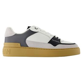 B-Court Flip Sneakers - Balmain - Leder - Grau Grau