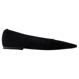 Totême Minimalist Ballerinas - TOTEME - Leather - Black Black