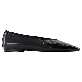 Totême Minimalist Ballerinas - TOTEME - Leather - Black Black