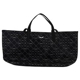 Z Xl Monogram Shopper Bag - Zadig & Voltaire - Synthetic - Black Black