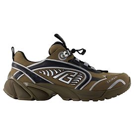 Baskets Cosmic Dust - Balmain - Cuir - Kaki Vert Kaki