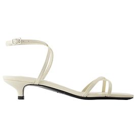 Totême Crossover Sandals - TOTEME - Leather - White White