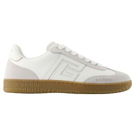 Baskets Swan - Balmain - Cuir - Blanc Blanc