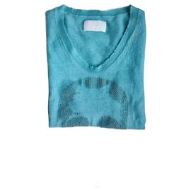 Regata Skull Zadig & Voltaire Turquesa de Lã Turquesa