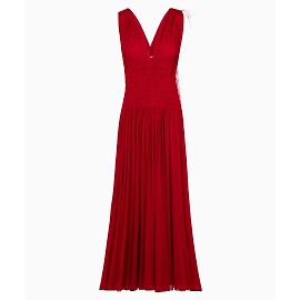 Alaïa Alaia Abendkleid, rotes griechisches Modell 2004 Rot