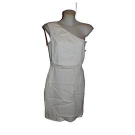 Robe courte blanche John Richmond Taille 44 Blanc