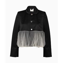 Comme Des Garcons Comme des Garçons jacket, Manifeste FW1995 model by Rei Kawakubo. Black White