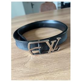 Louis Vuitton-Louis Vuitton – Neogram Belt 30 mm Damier Graphite (M6057T) – 109 cm – New with receipt-Other