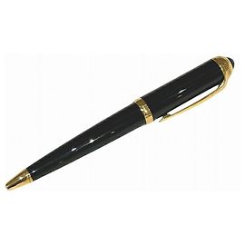 Penna a sfera Cartier Roadster Nera x Oro Twist Nero D'oro