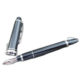 stylo plume montblanc modéle mozart platinium plume or Noir