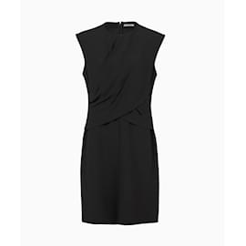 Robe de soirée Céline, modèle Drapée par Phoebe Philo. Noir