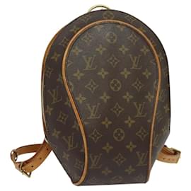 Louis Vuitton-LOUIS VUITTON Monogram Ellipse Sac A Dos Shoulder Bag M51125 LV Auth 138184-Monogram