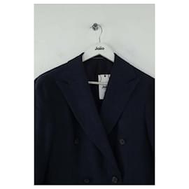 Autre Marque-Blue linen jacket-Blue