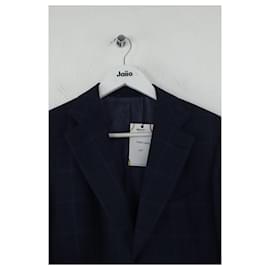 Autre Marque-Blue wool jacket-Blue