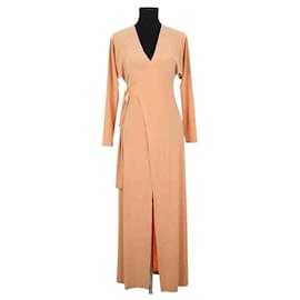 Norma Kamali Robe orange Orange