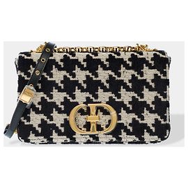 Sac DIOR Dior Caro en Tweed Noir - 102839 Noir