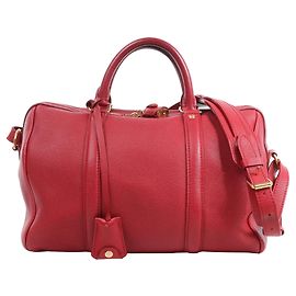 Bolsa Louis Vuitton Parnassea Sofia Coppola PM 2Way em vermelho M94341 Bege