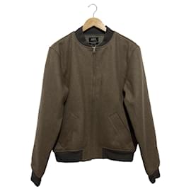 Apc-Blazers Jackets-Brown,Olive green