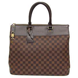 Bolsa Boston Louis Vuitton Damier Greenwich PM N41165 Damier ebene