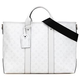 Sac de week-end Taigarama Monogram Blanc Louis Vuitton Blanc