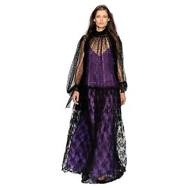 Robe La Perla, modèle Éclat Saphir SS2009. Violet