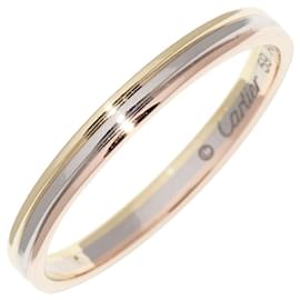 Cartier-Cartier Louis Cartier Vendome Au750 Ring Size 18.5-Golden,Metallic