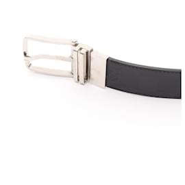 Louis Vuitton-Louis Vuitton Sangle Boston Damier Infini Leather Belt-Black
