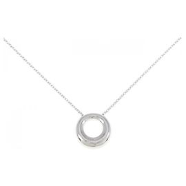 Collar de Oro Blanco 750 Anou de Chaumet Plata Metálico