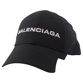 Cap - Balenciaga - Canvas - Black Black