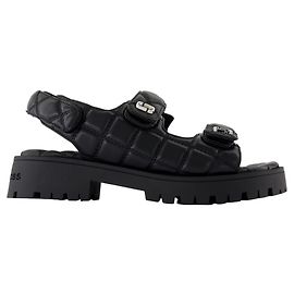 Sandalen - Marc Jacobs - Leder - Schwarz Schwarz