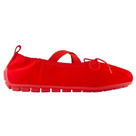 Ballerine Grip - Simone Rocha - Synthétique - Rouge Rouge