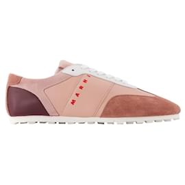 Baskets - Marni - Cuir - Multicolore Multicolore