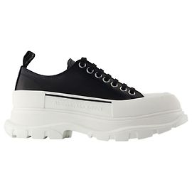 Tread Slick Sneakers - Alexander McQueen - Leder - Schwarz Schwarz