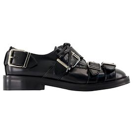 Mocassin Brogue à Boucle - Simone Rocha - Cuir - Noir Noir