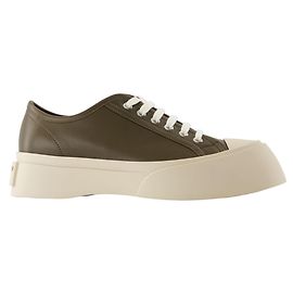 Sneaker - Marni - Leder - Grün Grün