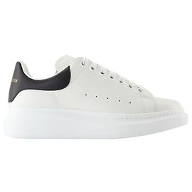 Oversized Sneakers - Alexander McQueen - Leder - Weiß Weiß