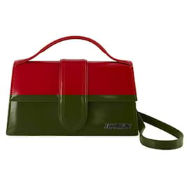 Jacquemus-Le Grand Bambino - Jacquemus - Leather - Red-Red
